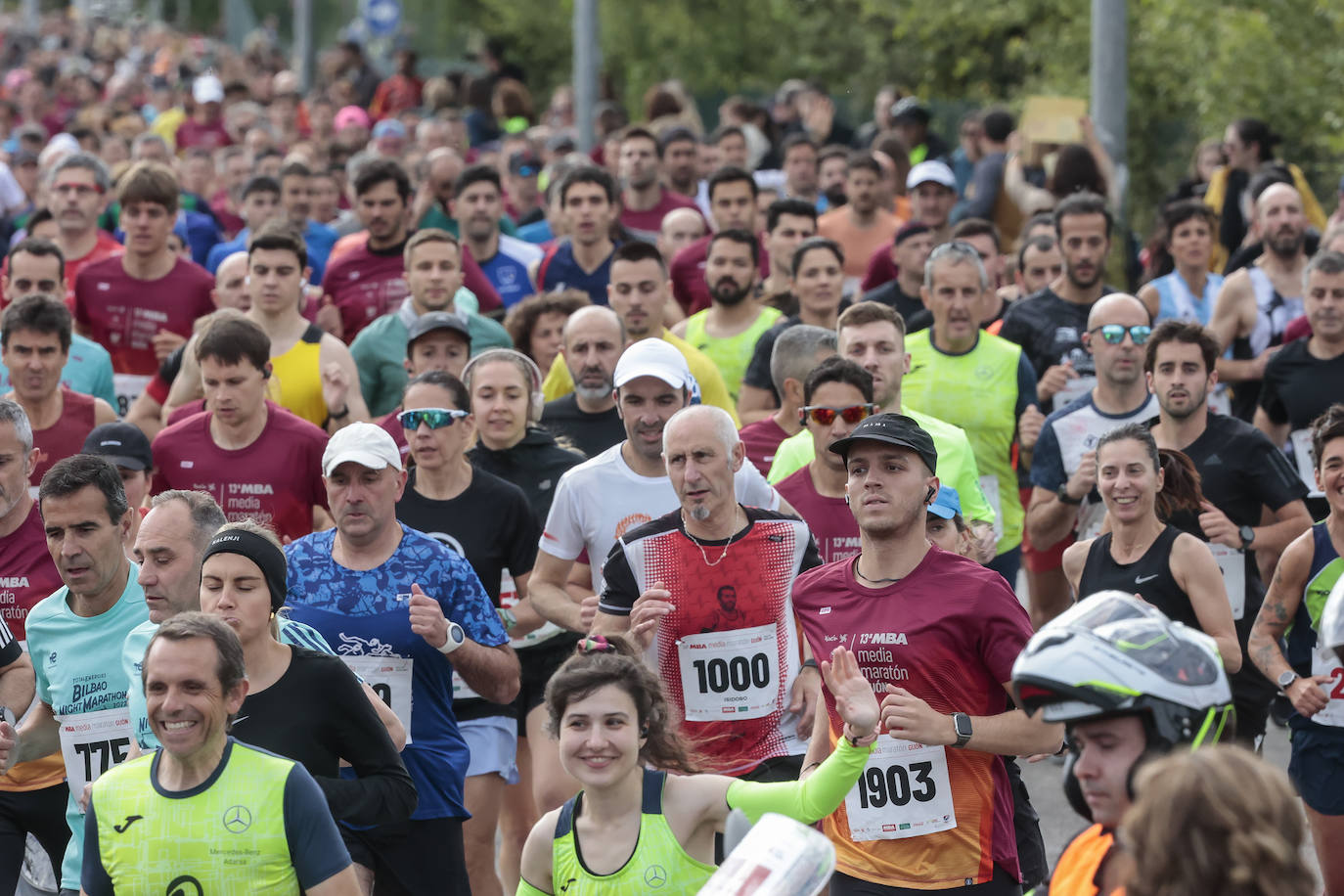 ¿Participaste en la Media Maratón de Gijón? ¡Búscate en las fotos! (1)