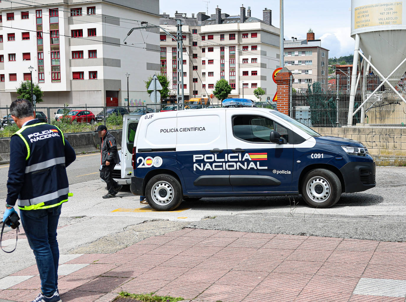 Un herido de bala tras un tiroteo en Langreo