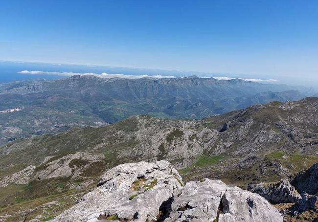 Sierra del Cuera desde el Jascal