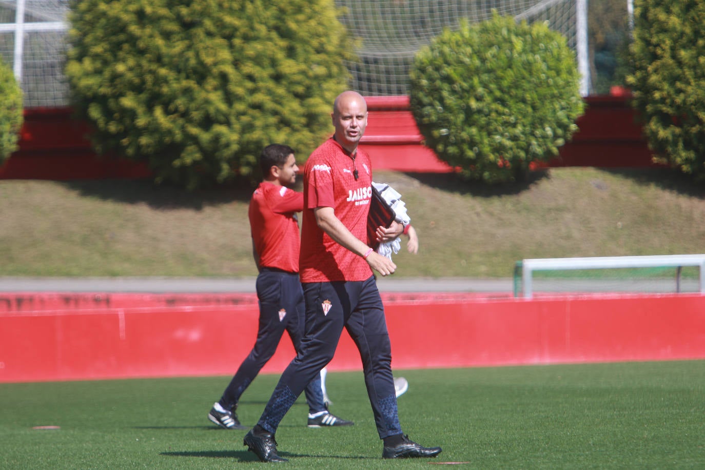 Entrenamiento del Sporting (10/05/2024)