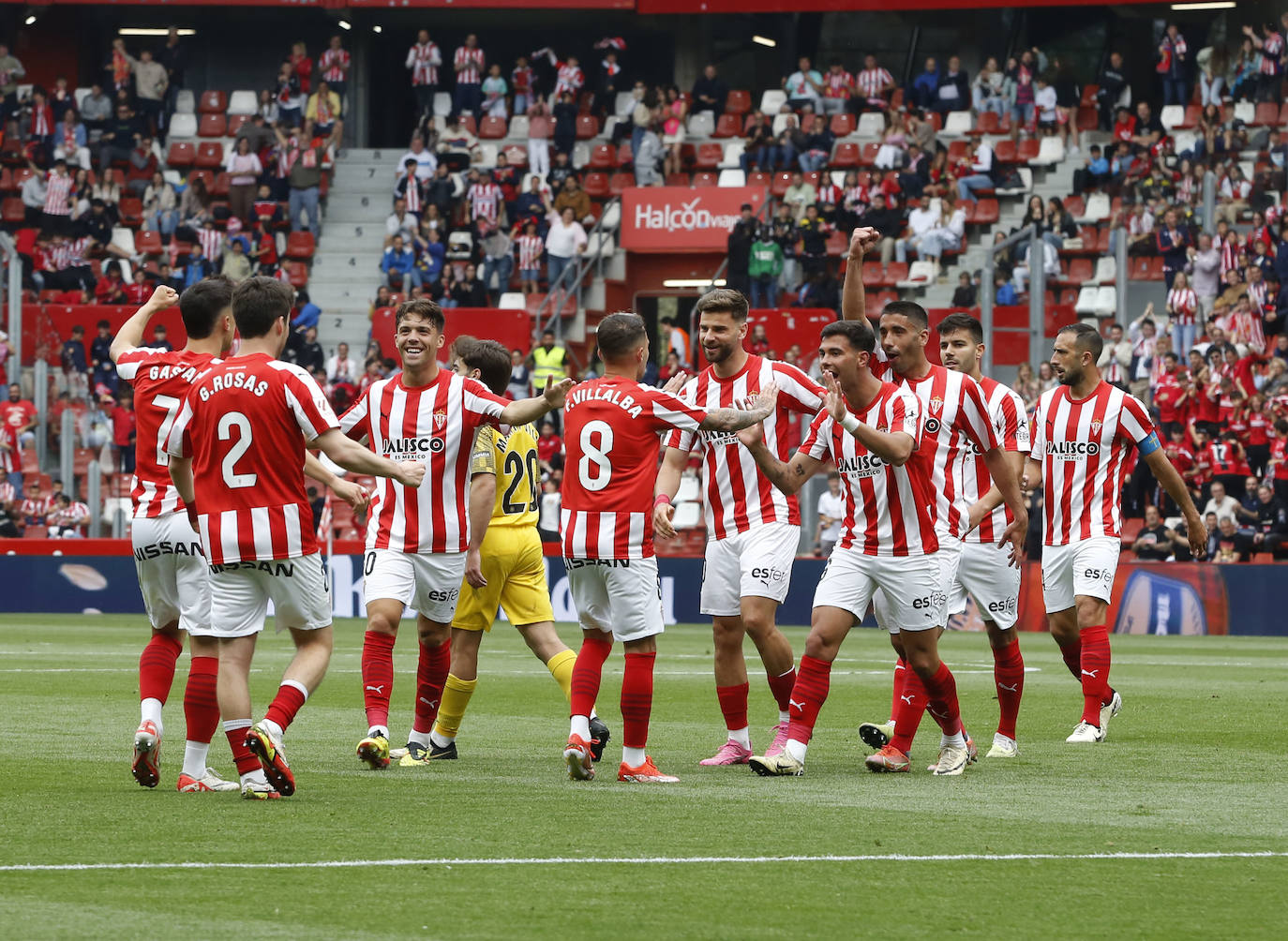 Las mejores jugadas del Sporting - Andorra