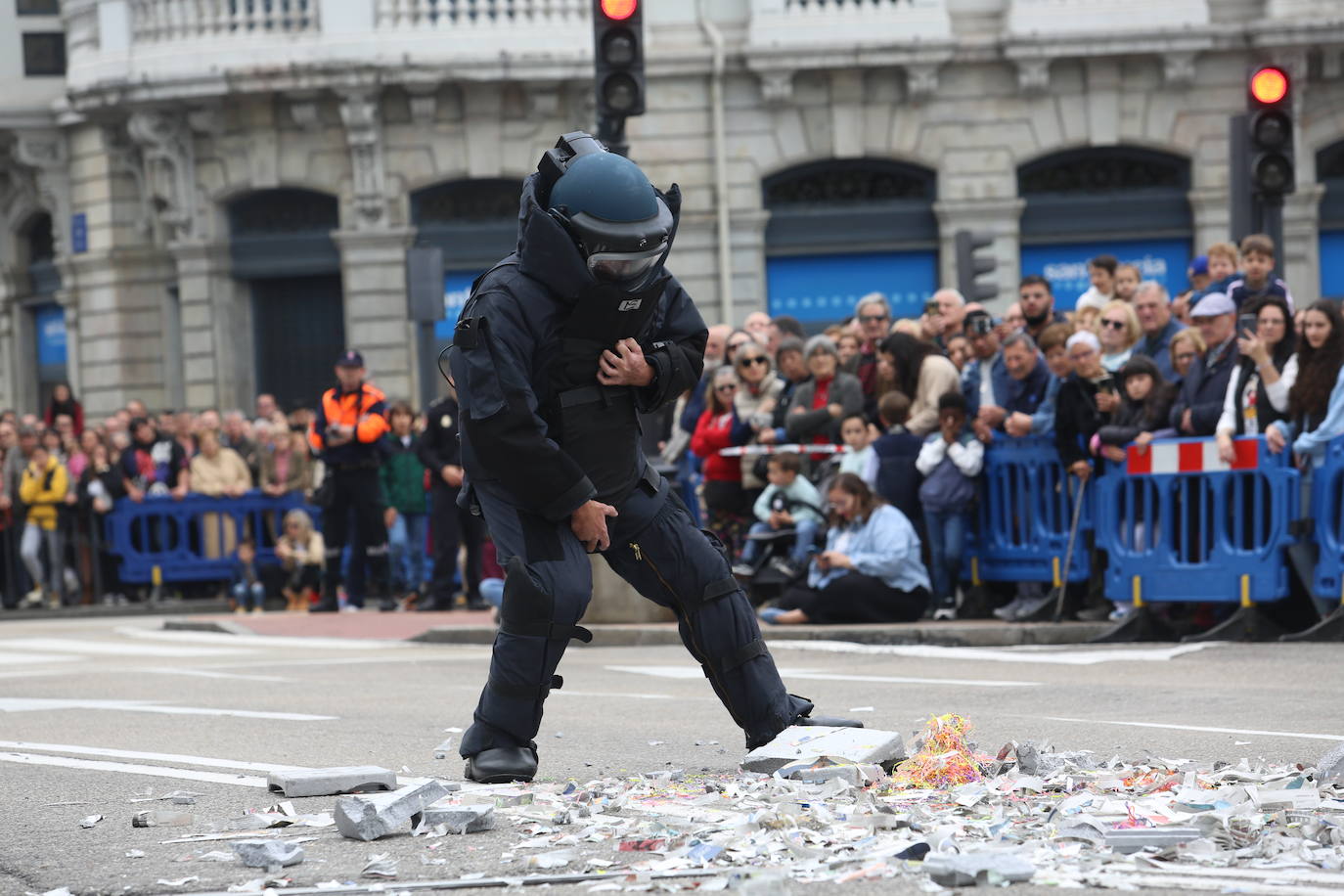 Las lecciones de la Policía Nacional en Oviedo