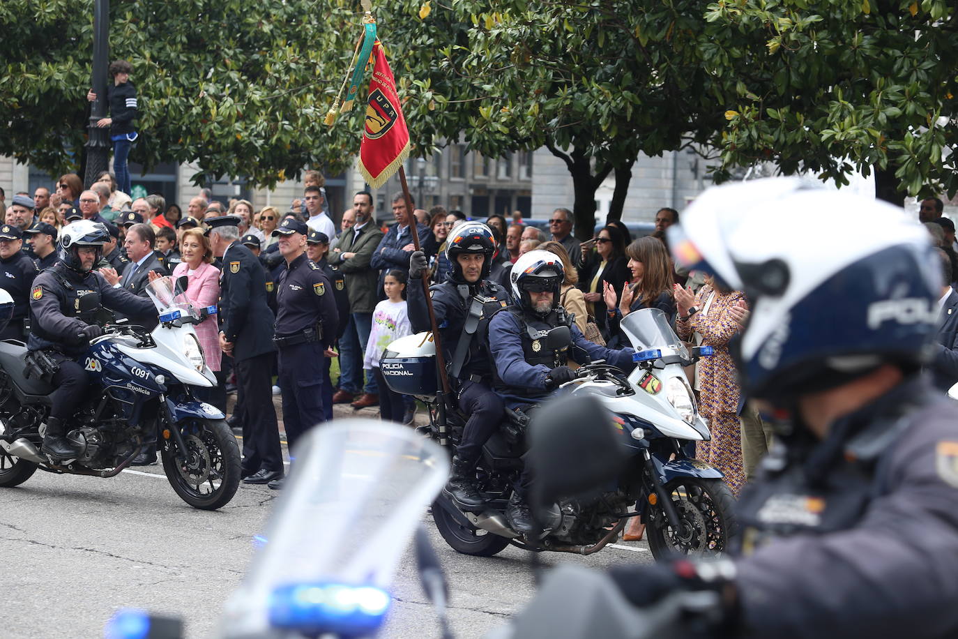 Las lecciones de la Policía Nacional en Oviedo