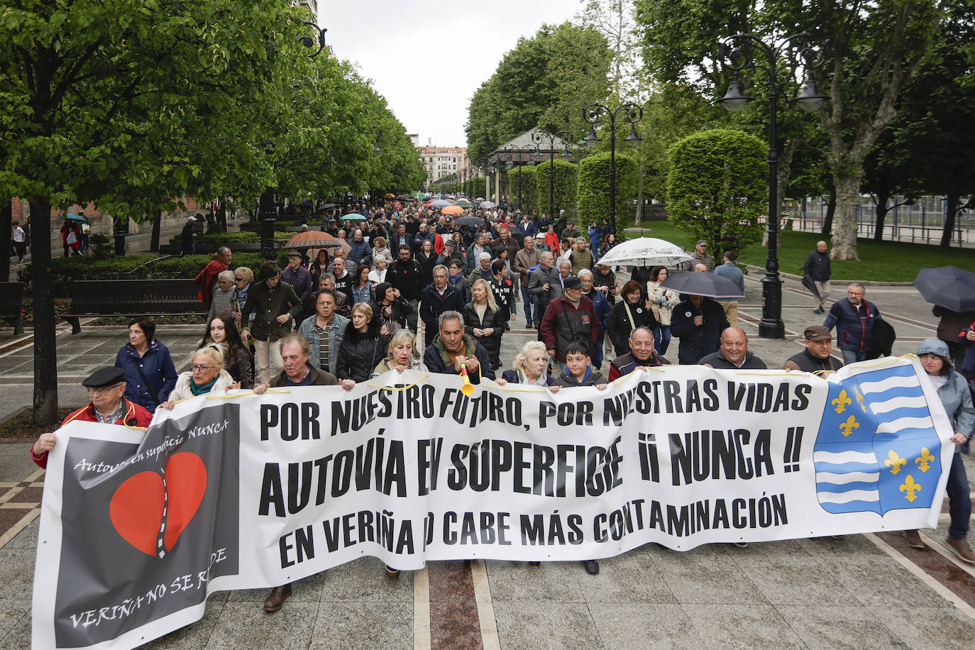 Gijón, contra la contaminación: «No aguantamos más mentiras ni promesas incumplidas»