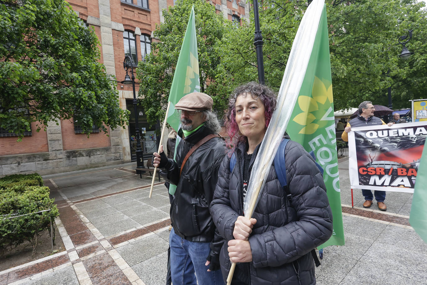 Gijón, contra la contaminación: «No aguantamos más mentiras ni promesas incumplidas»