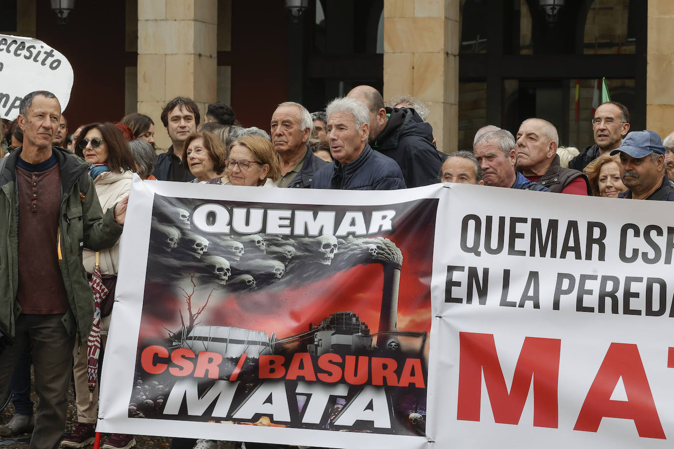 Gijón, contra la contaminación: «No aguantamos más mentiras ni promesas incumplidas»