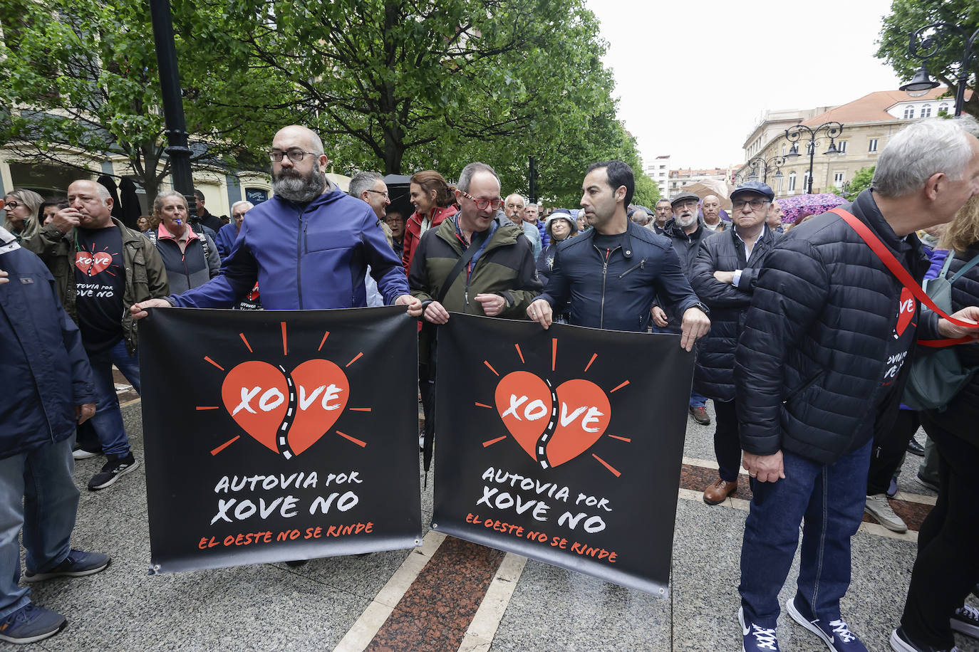 Gijón, contra la contaminación: «No aguantamos más mentiras ni promesas incumplidas»