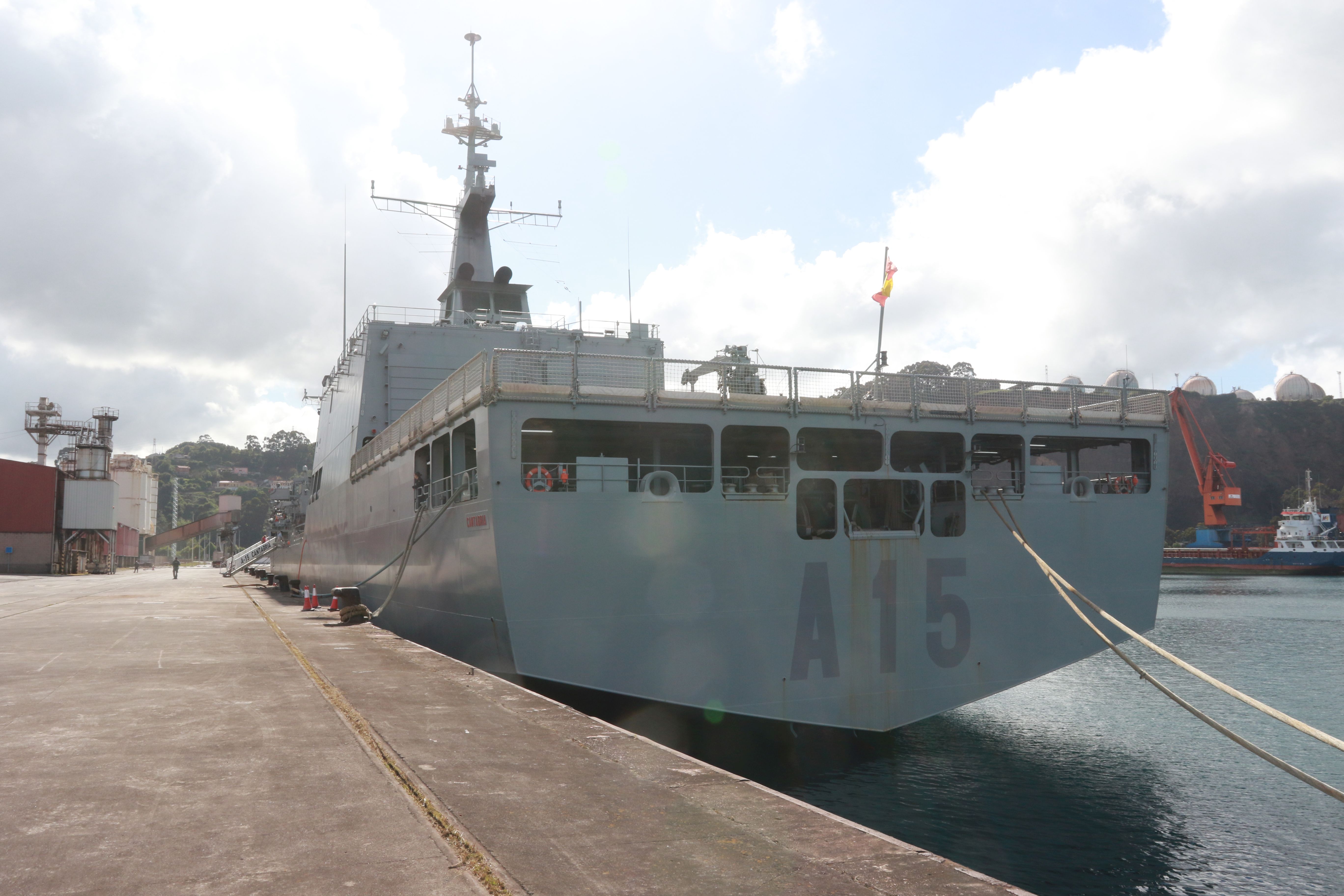 La Armada se expone en Gijón: conoce la fragata &#039;Álvaro de Bazán&#039; y el buque &#039;Cantabria&#039;