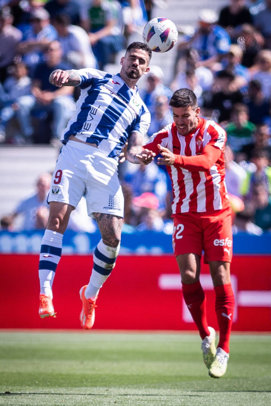 Las mejores imágenes del Leganés - Sporting