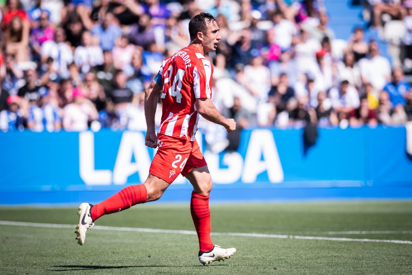 Las mejores imágenes del Leganés - Sporting