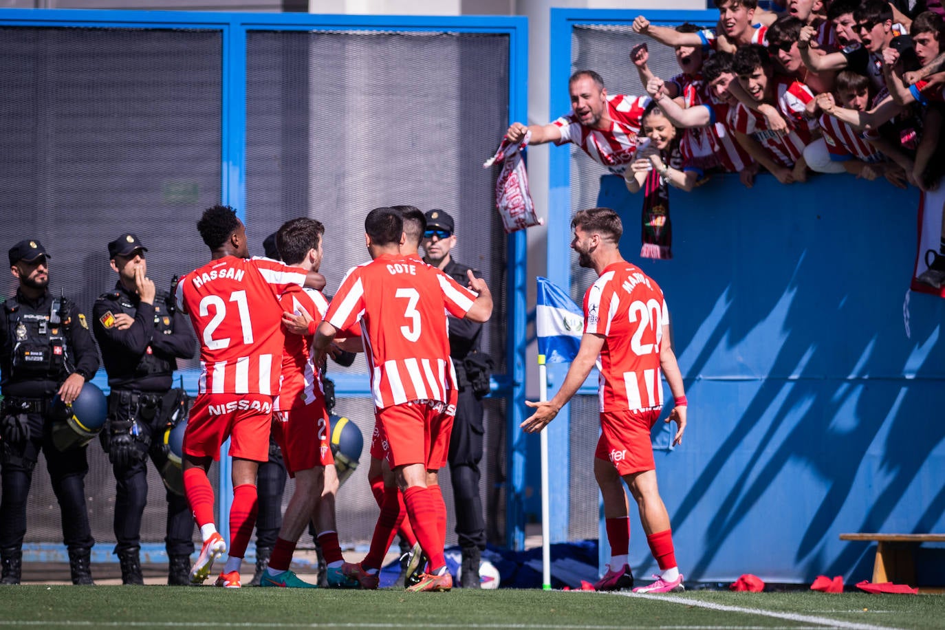 Las mejores imágenes del Leganés - Sporting