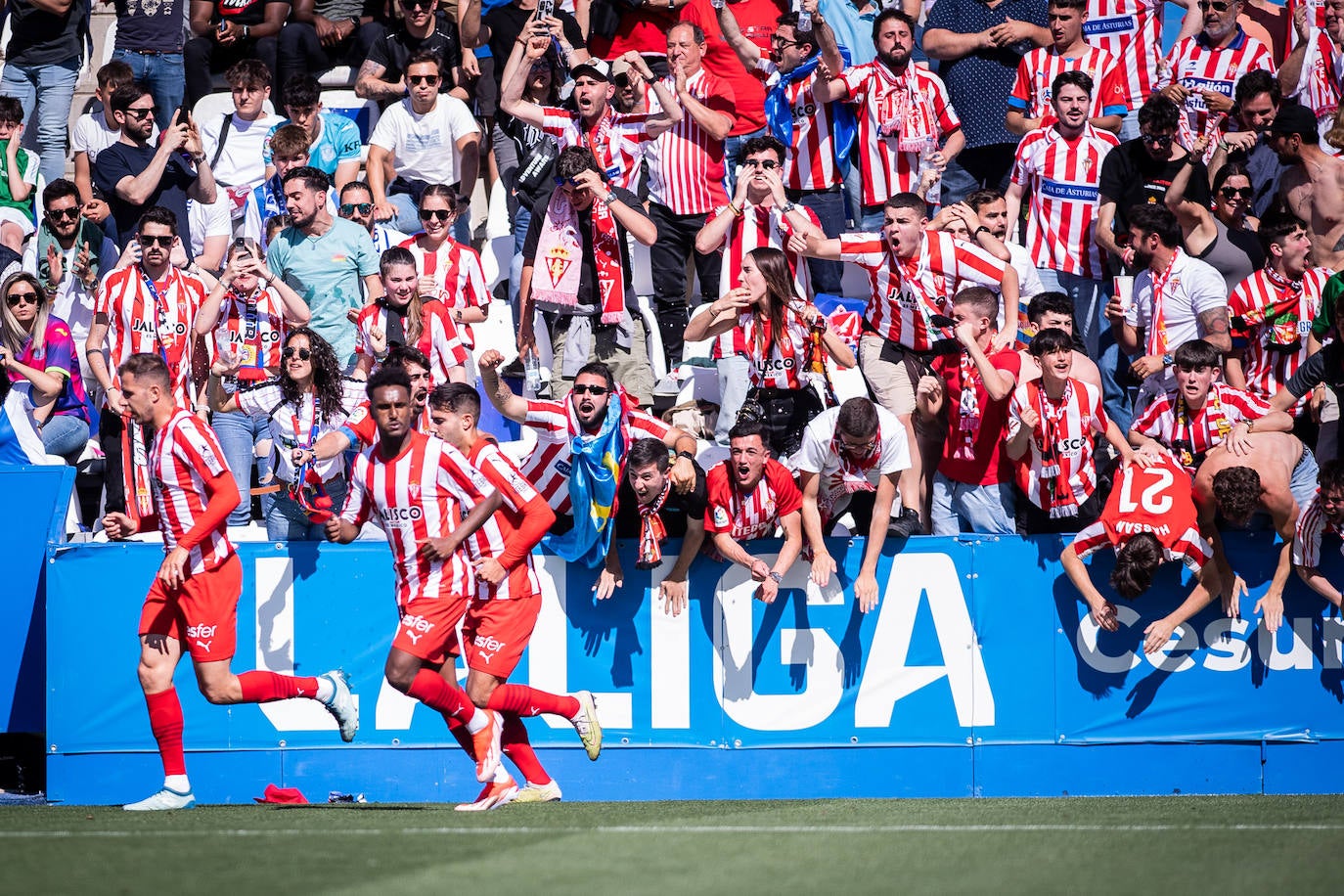 Las mejores imágenes del Leganés - Sporting