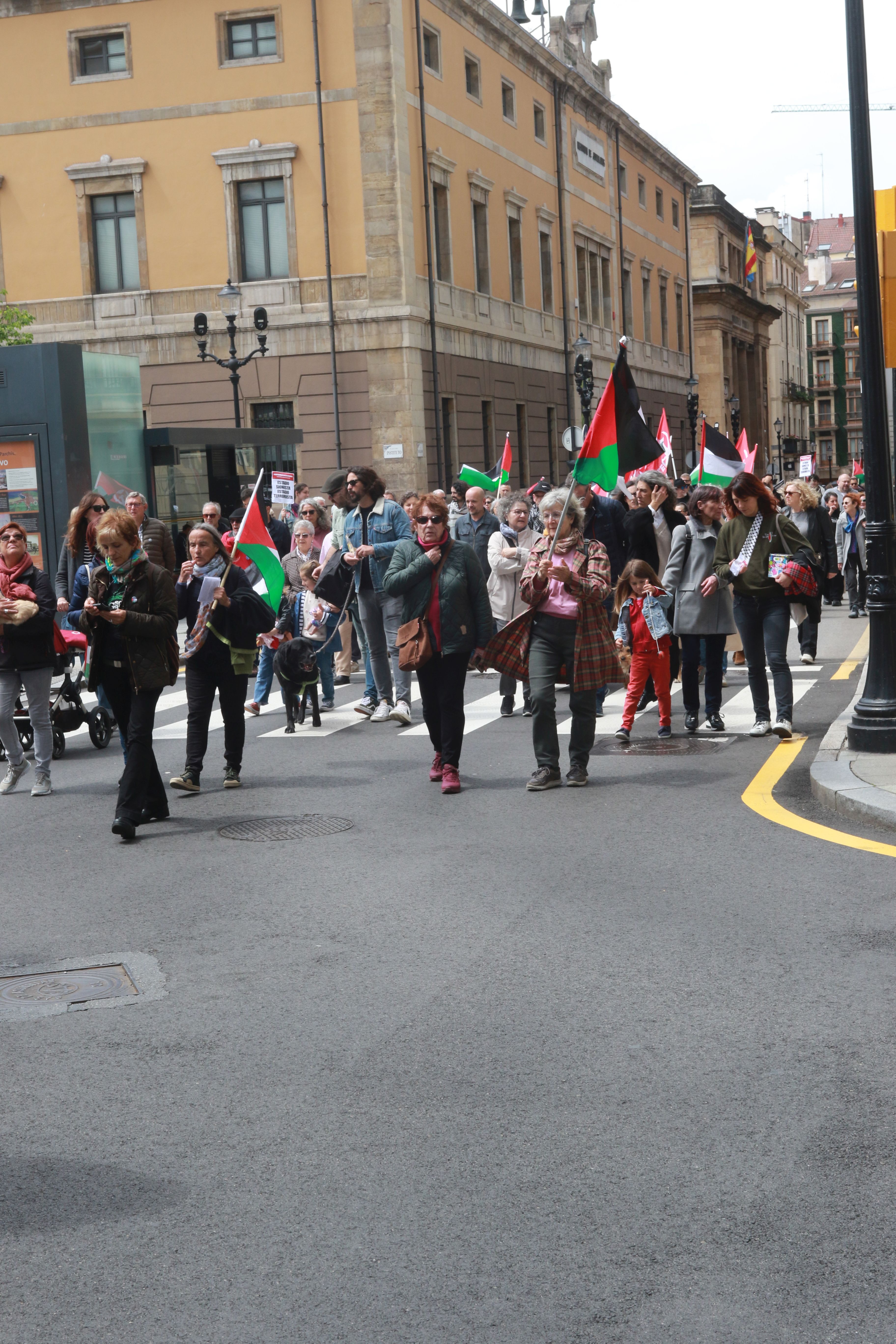 Asturias clama por un estado palestino