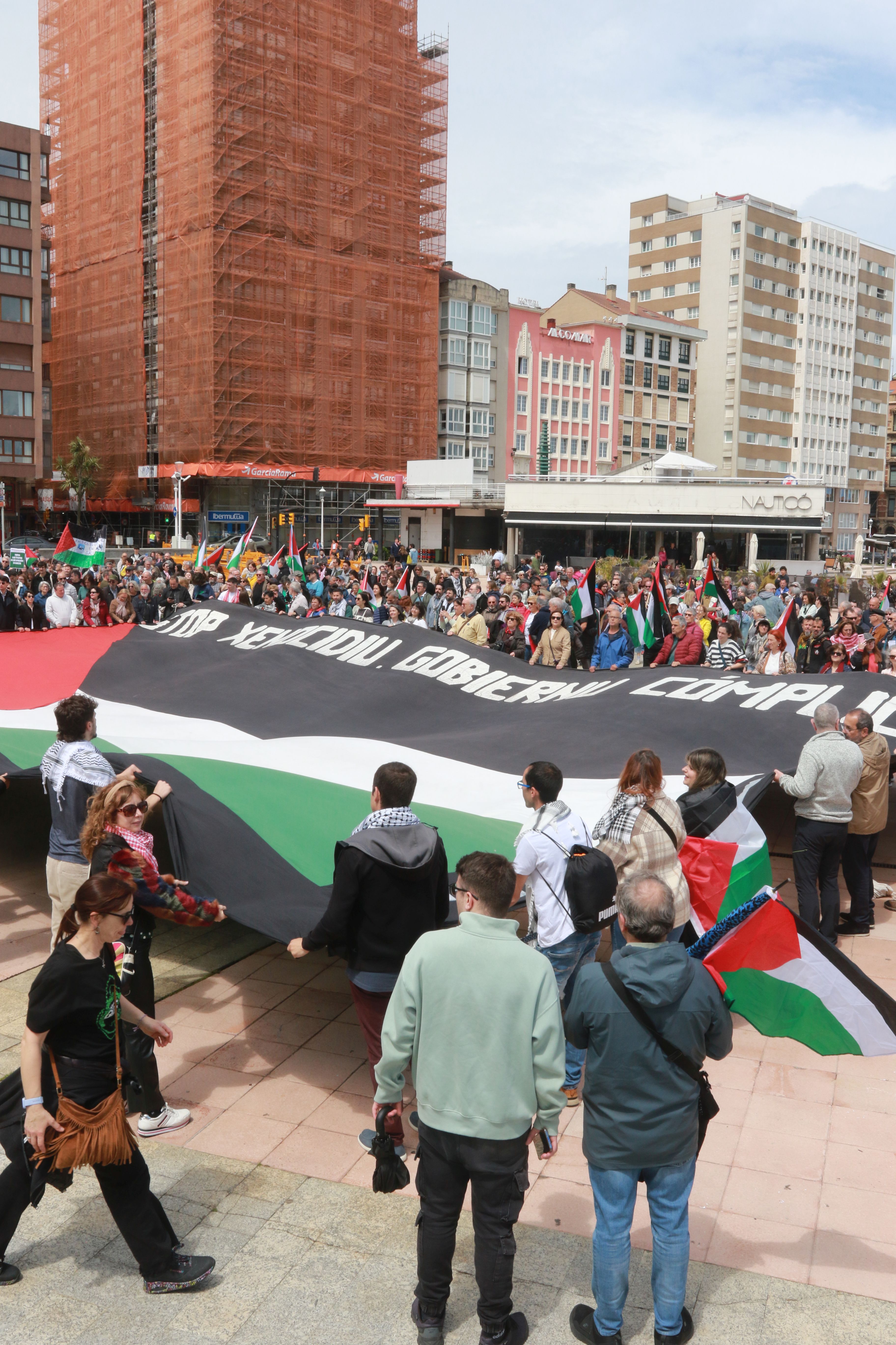 Asturias clama por un estado palestino