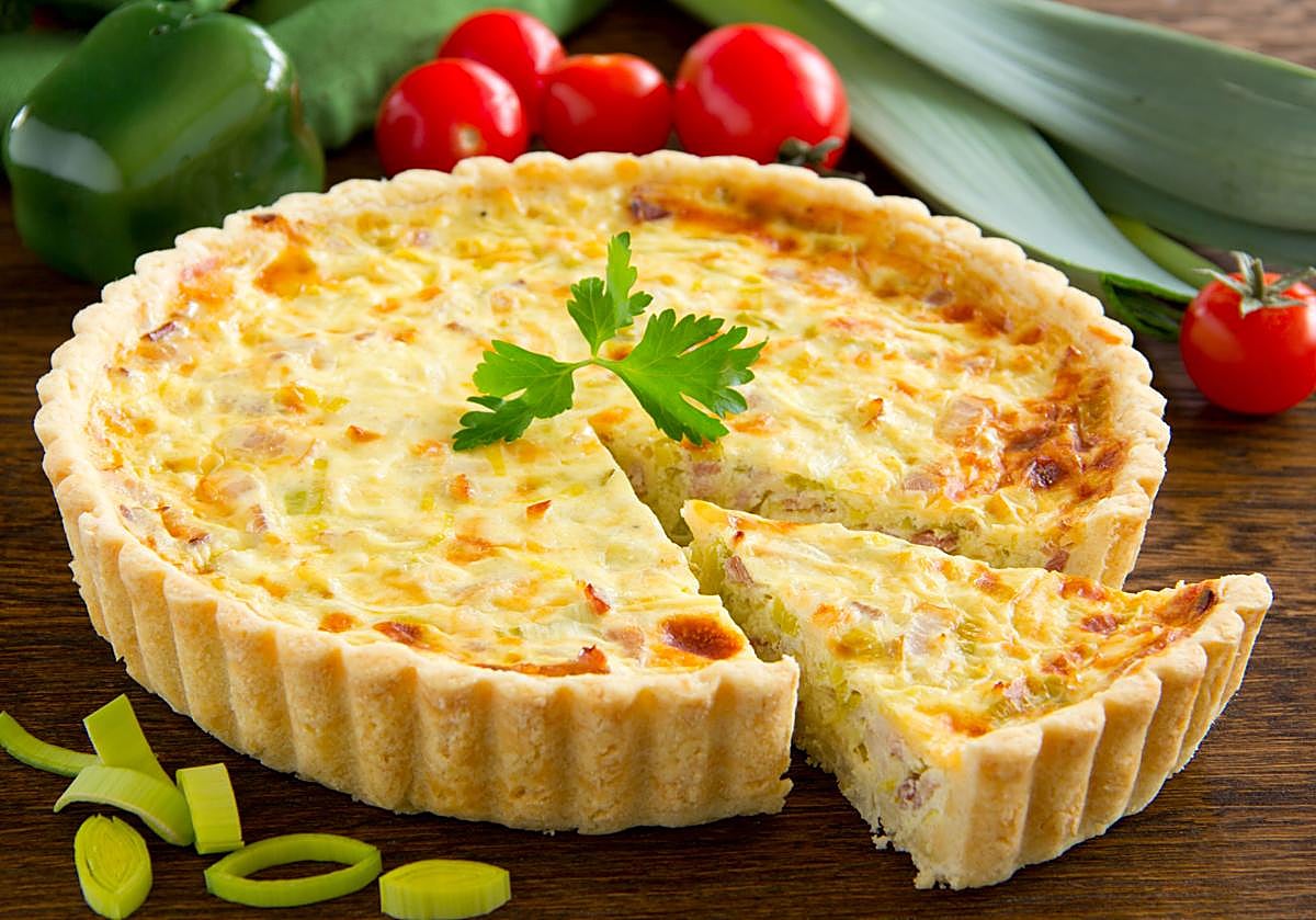 Tartas saladas que aprovechan el huerto y la despensa