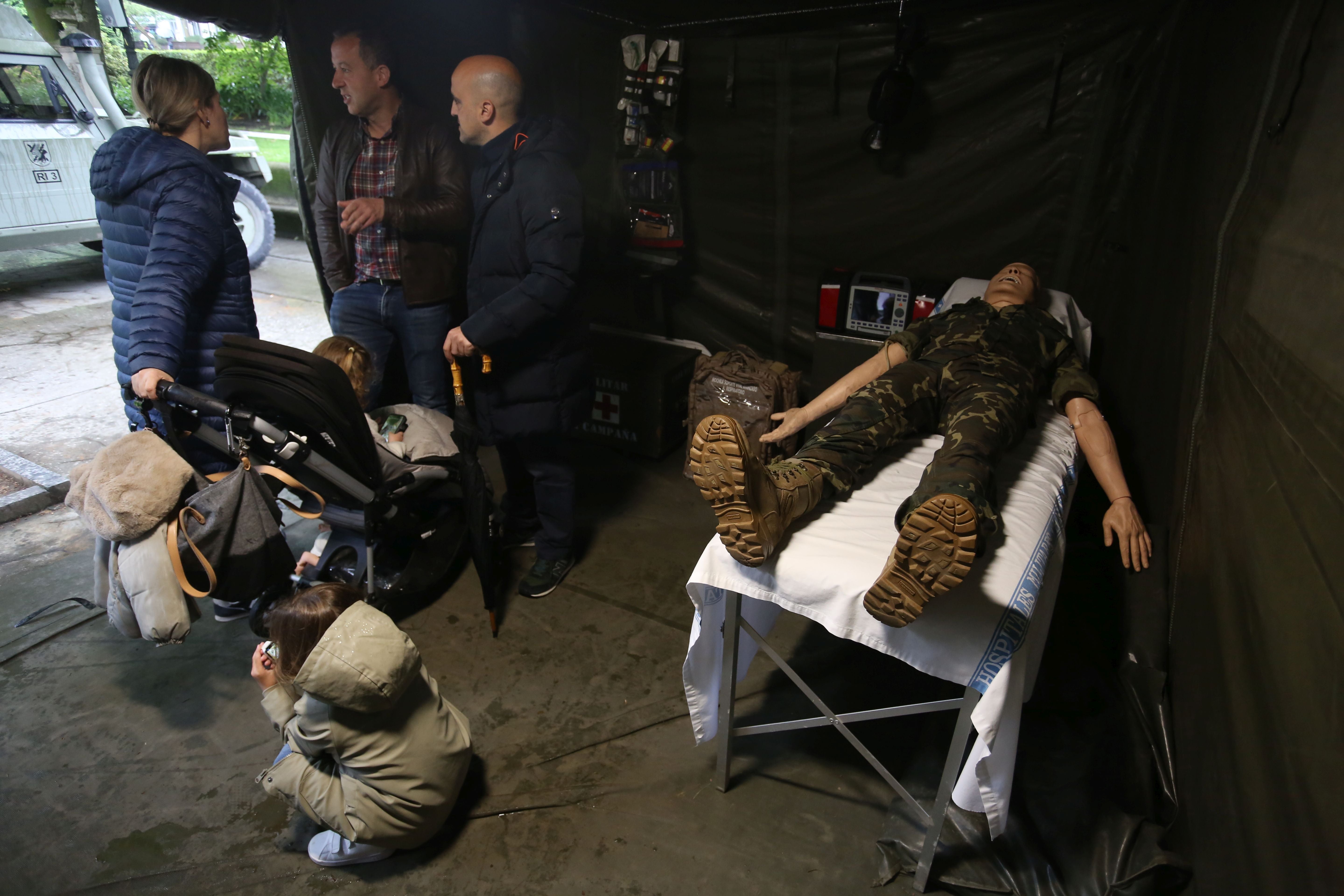 Última oportunidad para conocer a los militares de cerca en Oviedo