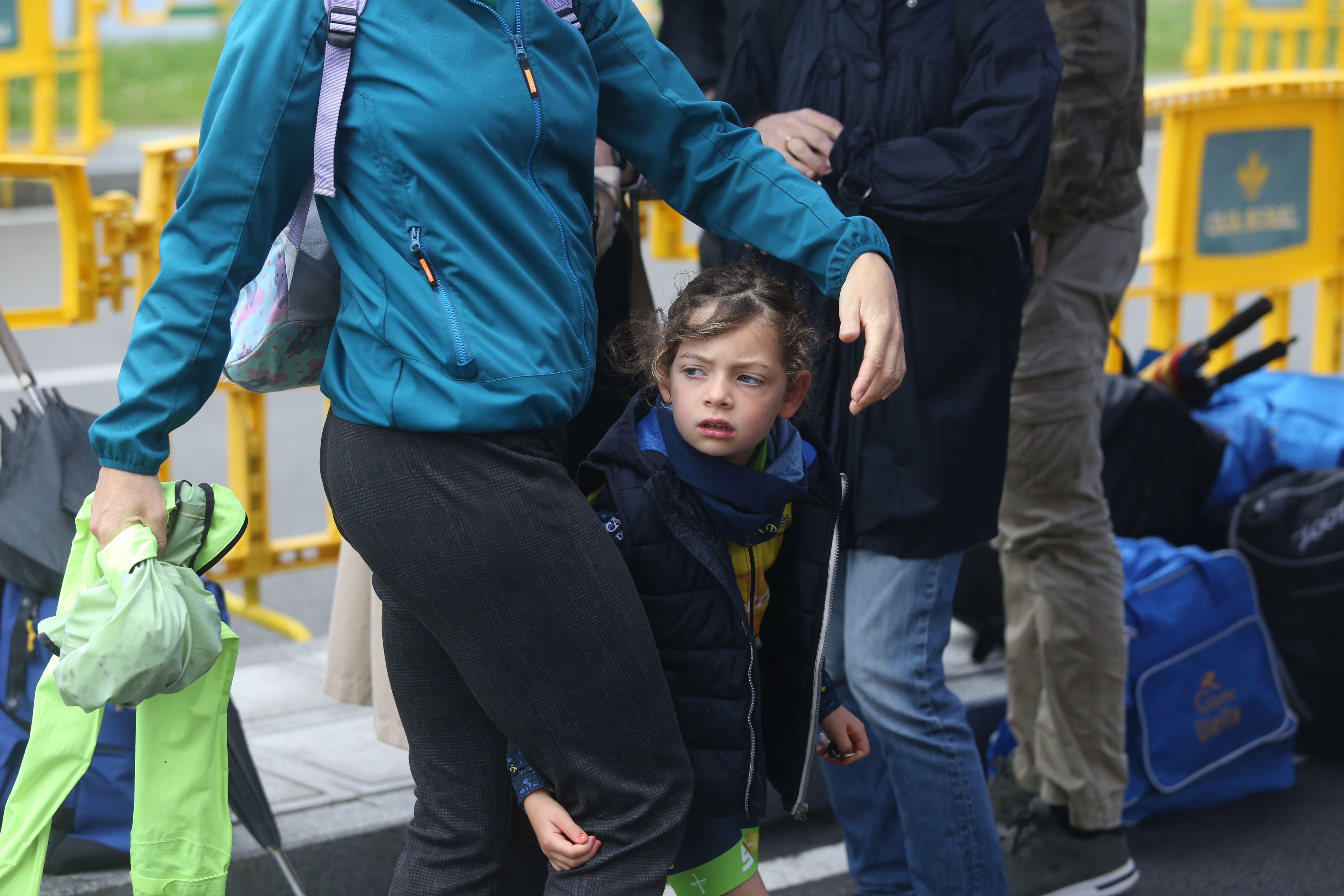 Las imágenes que deja la marcha ciclista de Lugones