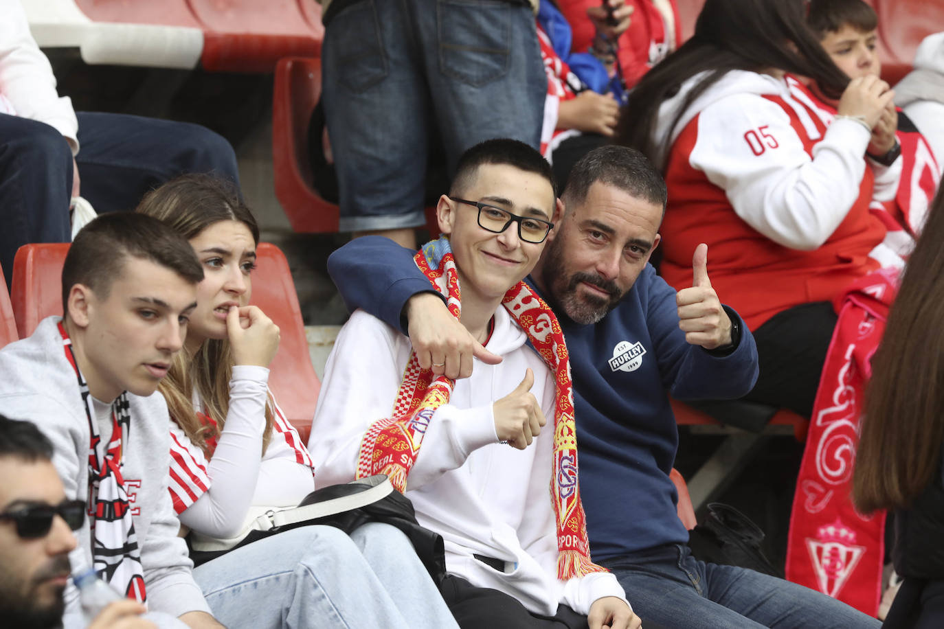 ¿Estuviste en El Molinón en el Sporting - Eibar? ¡Búscate!