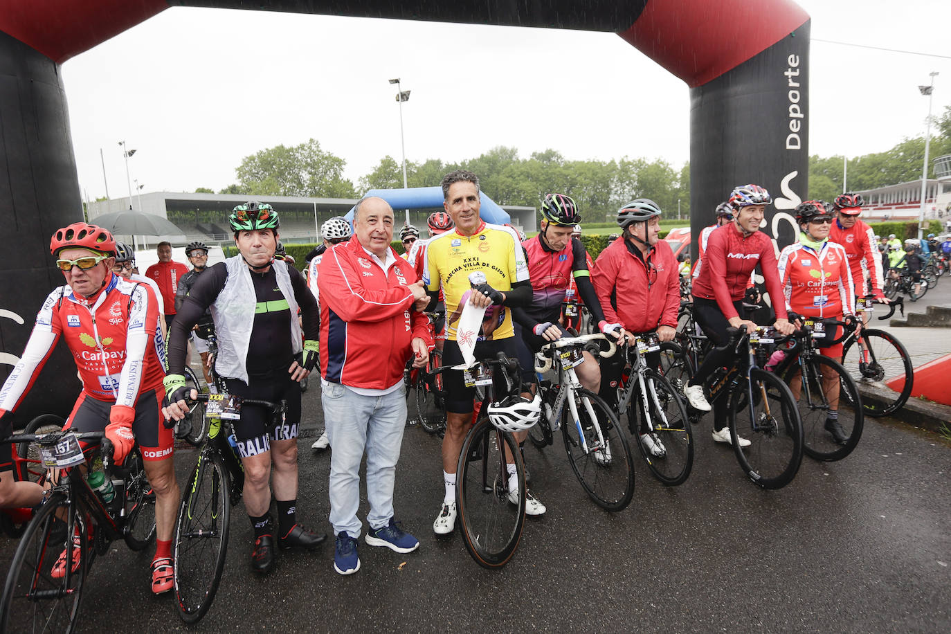 La Marcha Cicloturista de Gijón homenajea a Induráin