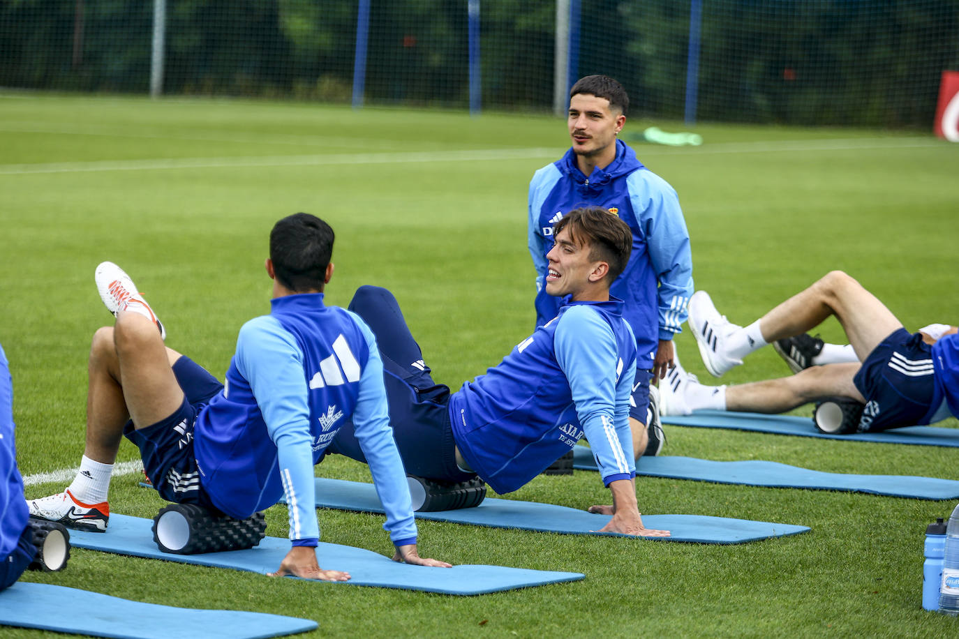 Entrenamiento del Real Oviedo del lunes 27 de mayo