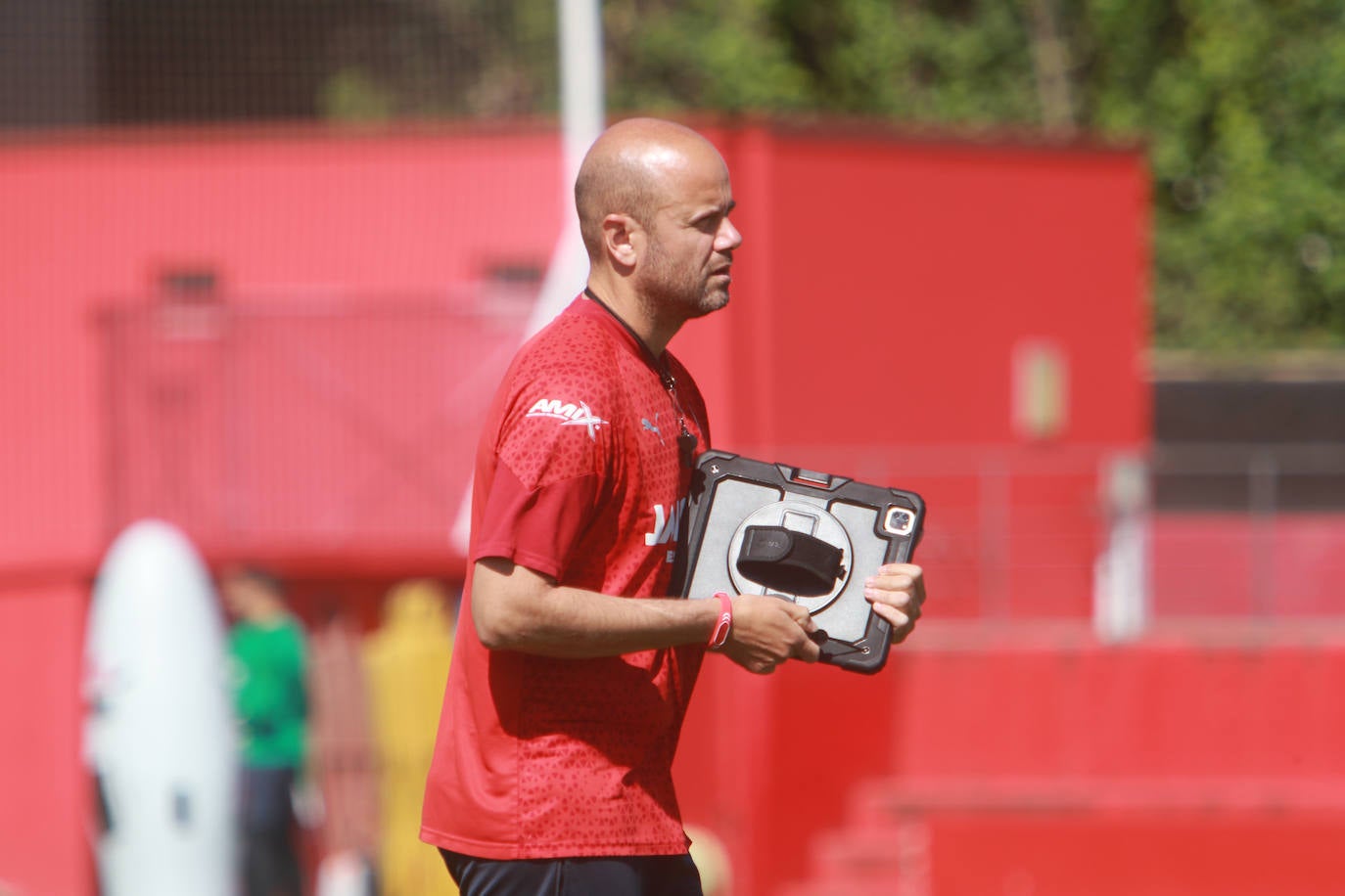 Último entrenamiento del Sporting antes de jugarse el &#039;play off&#039;