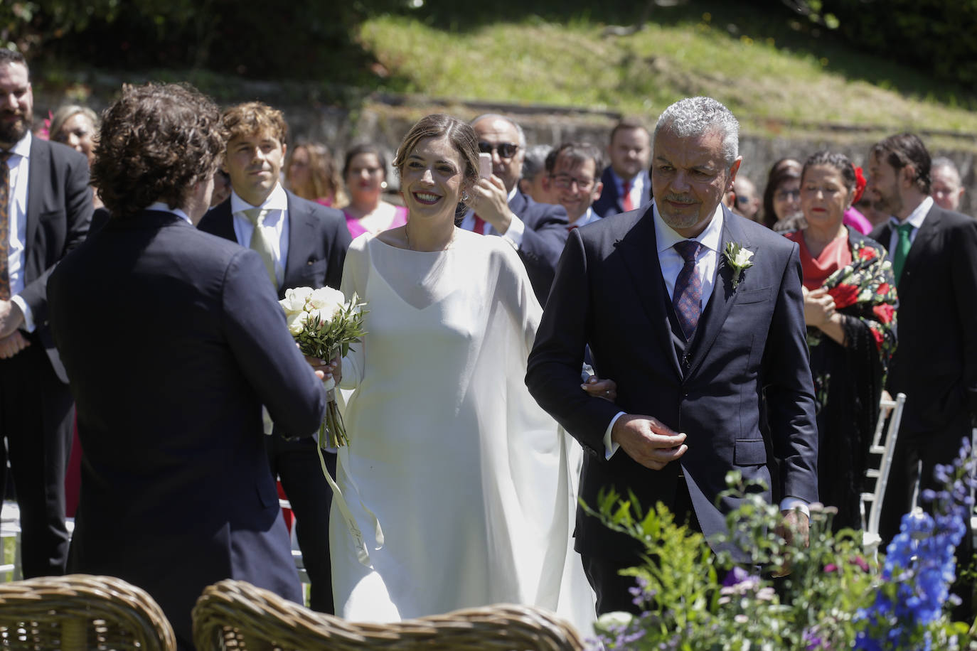 La boda de Lucía Feito y Javier Farpón, en imágenes