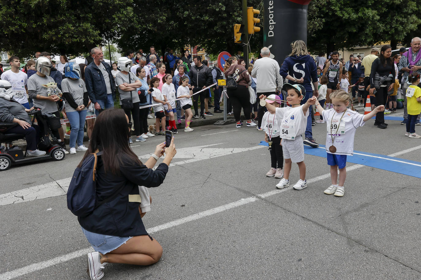 Medio millar de personas en la Carrera Popular Solidaria La Serena-El Llano en Marcha&#039;