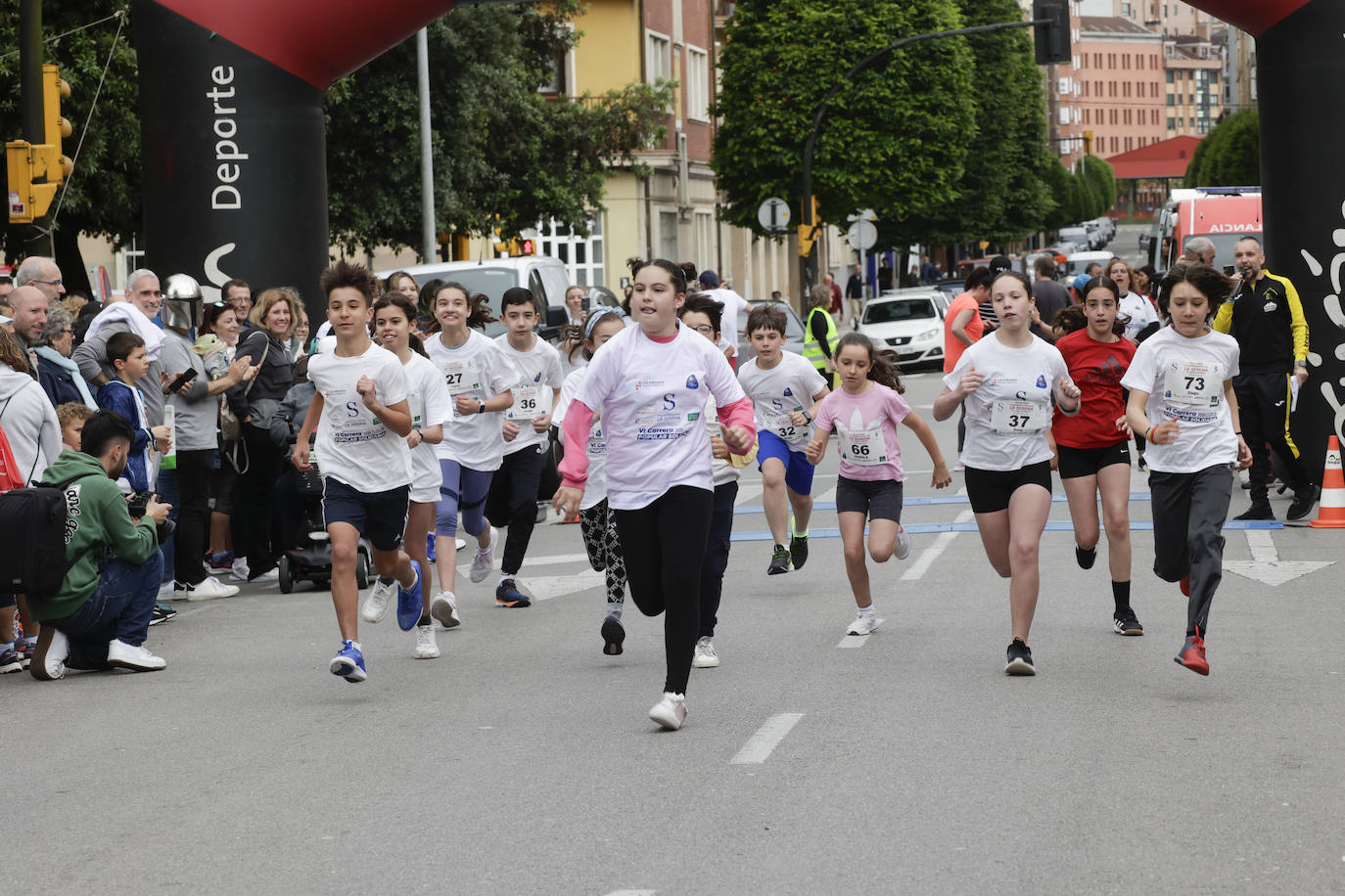 Medio millar de personas en la Carrera Popular Solidaria La Serena-El Llano en Marcha&#039;