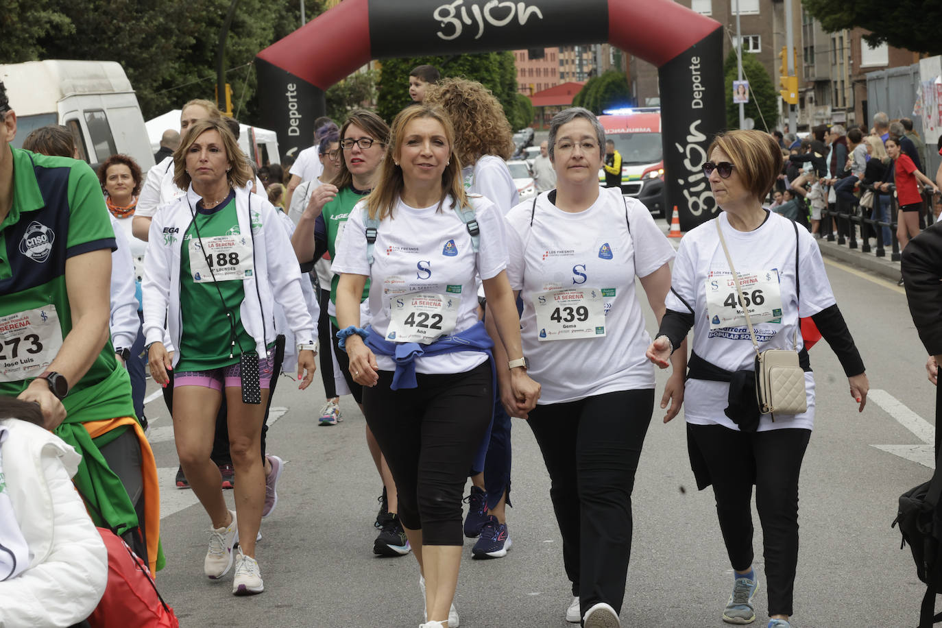 Medio millar de personas en la Carrera Popular Solidaria La Serena-El Llano en Marcha&#039;