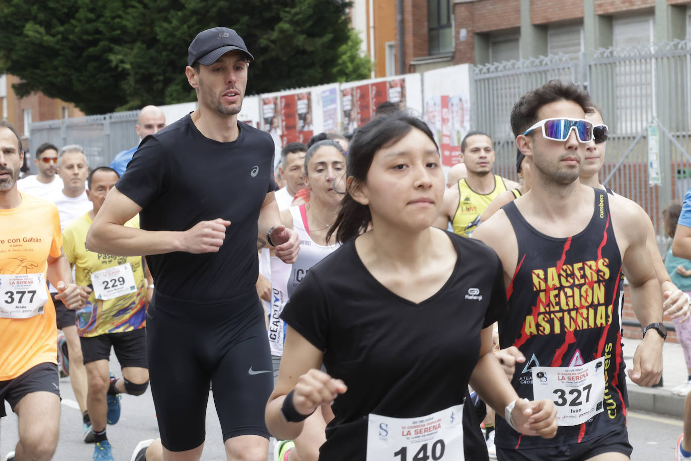 Medio millar de personas en la Carrera Popular Solidaria La Serena-El Llano en Marcha&#039;