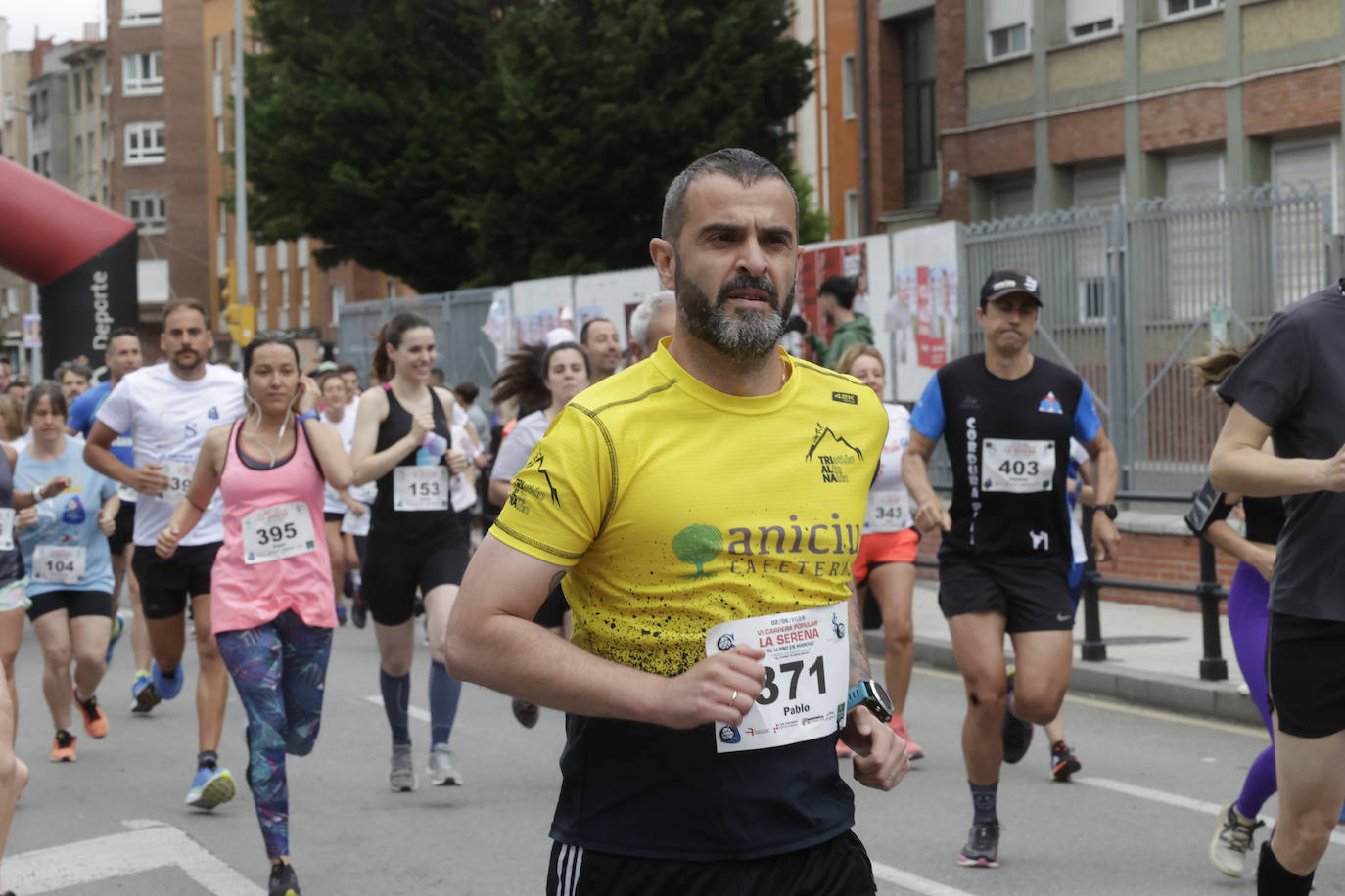 Medio millar de personas en la Carrera Popular Solidaria La Serena-El Llano en Marcha&#039;