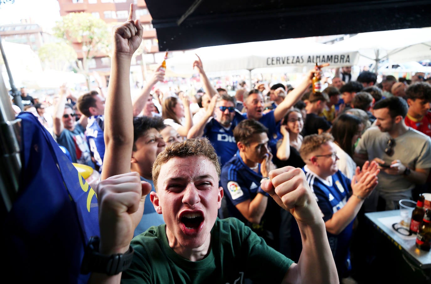 Oviedo, eufórico tras meterse en el &#039;play off&#039;