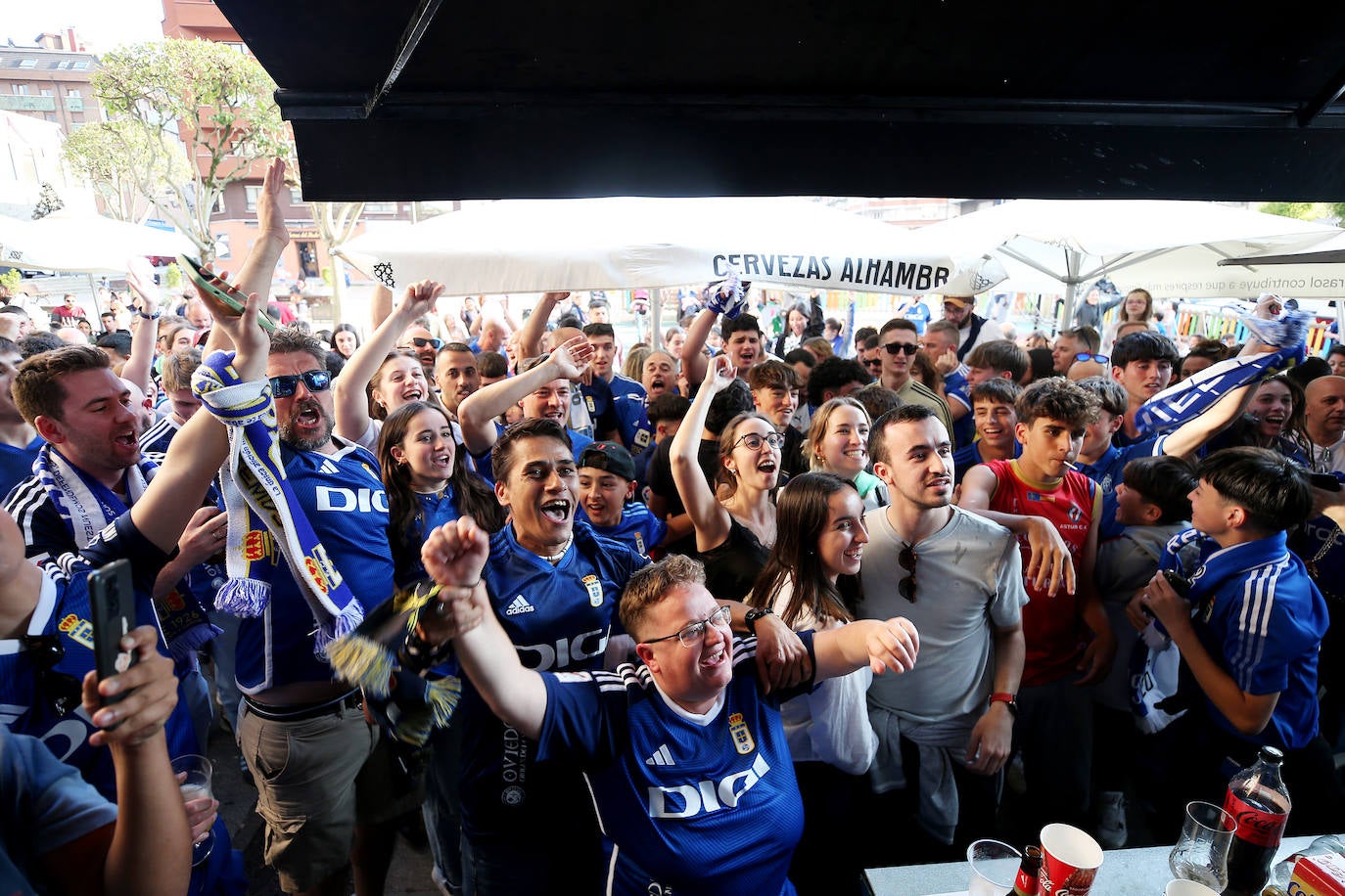 Oviedo, eufórico tras meterse en el &#039;play off&#039;