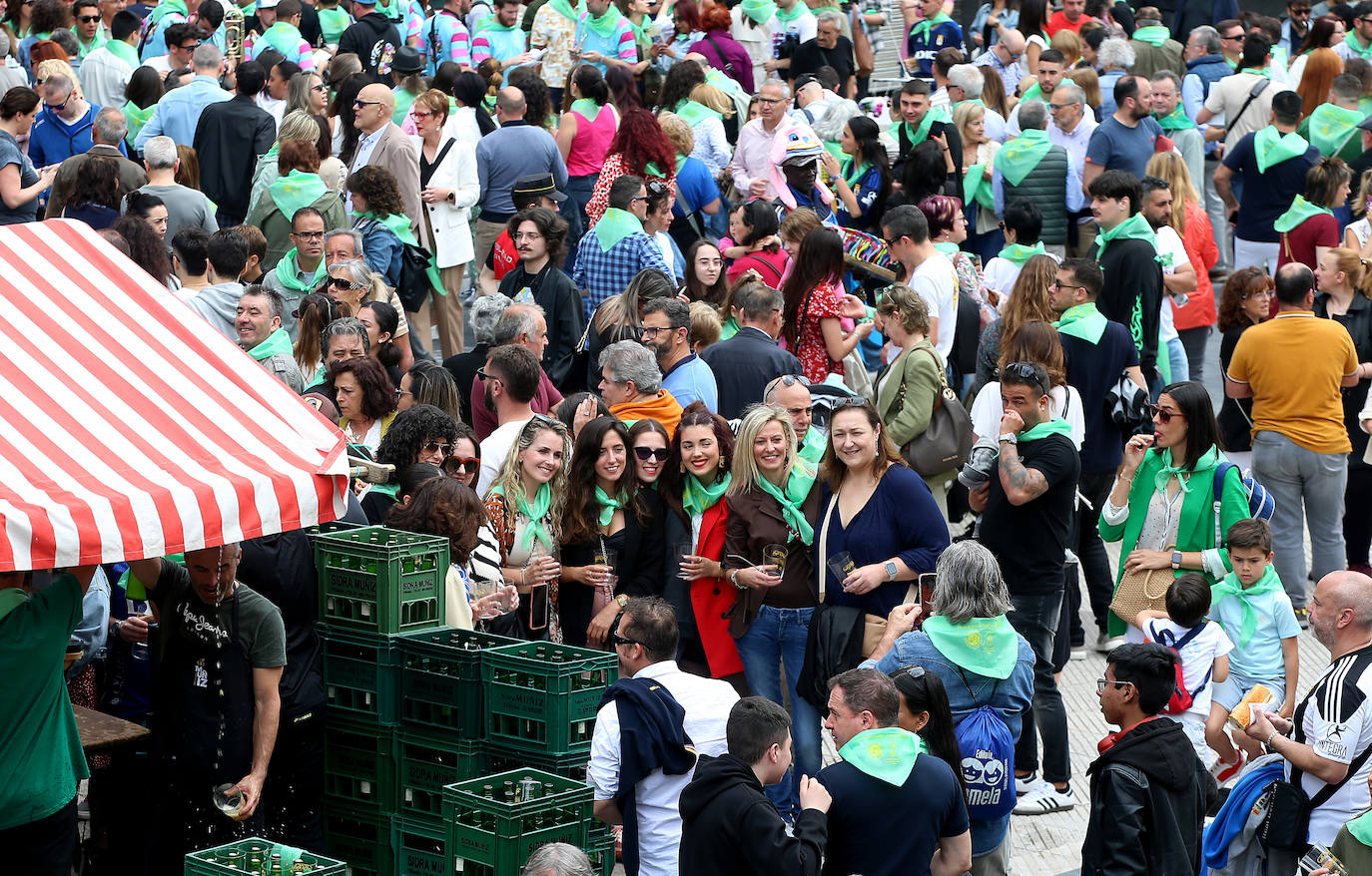 La XXIV edición de la &#039;Preba de la sidra de Gascona&#039; en Oviedo