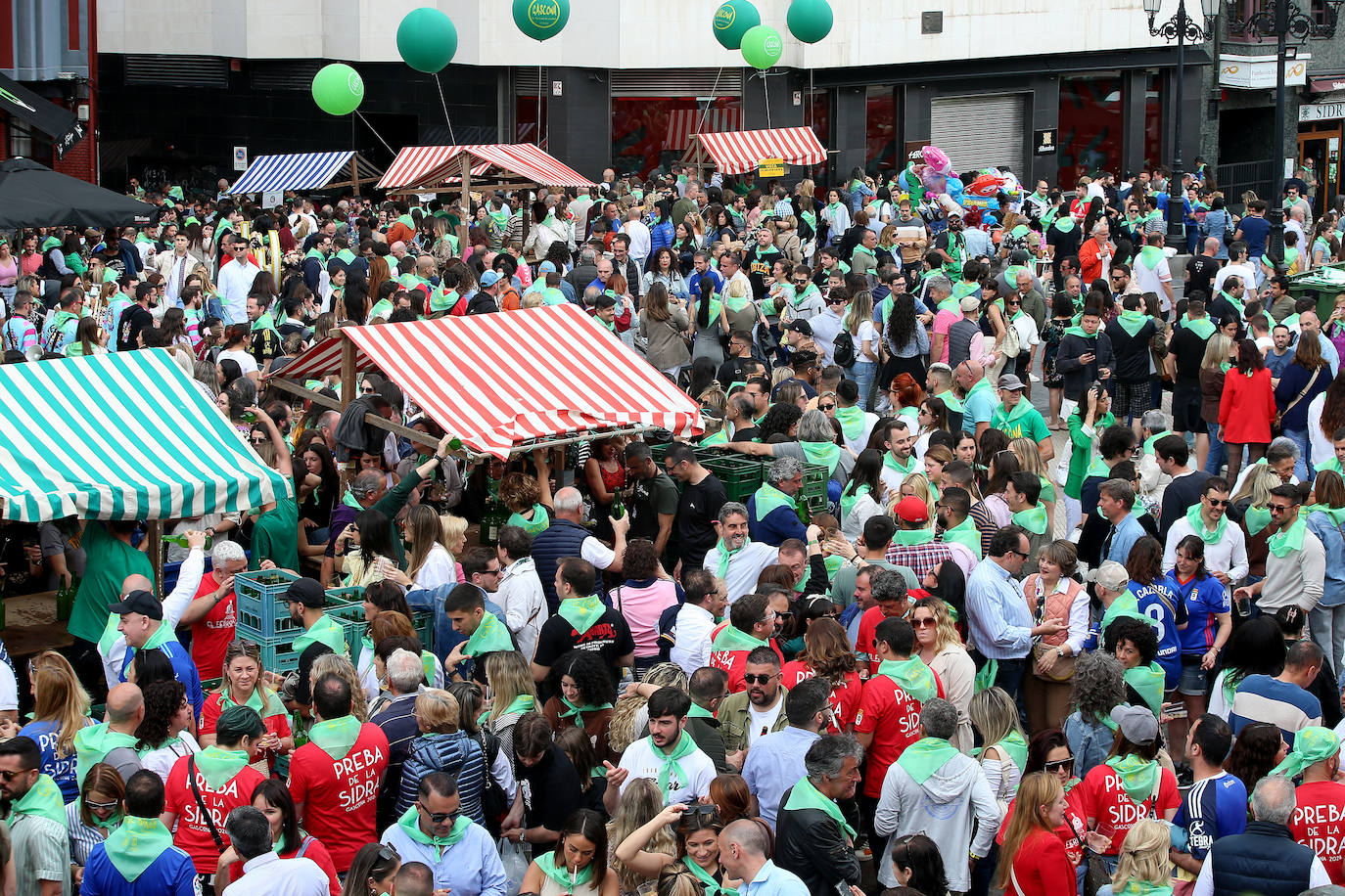 La XXIV edición de la &#039;Preba de la sidra de Gascona&#039; en Oviedo