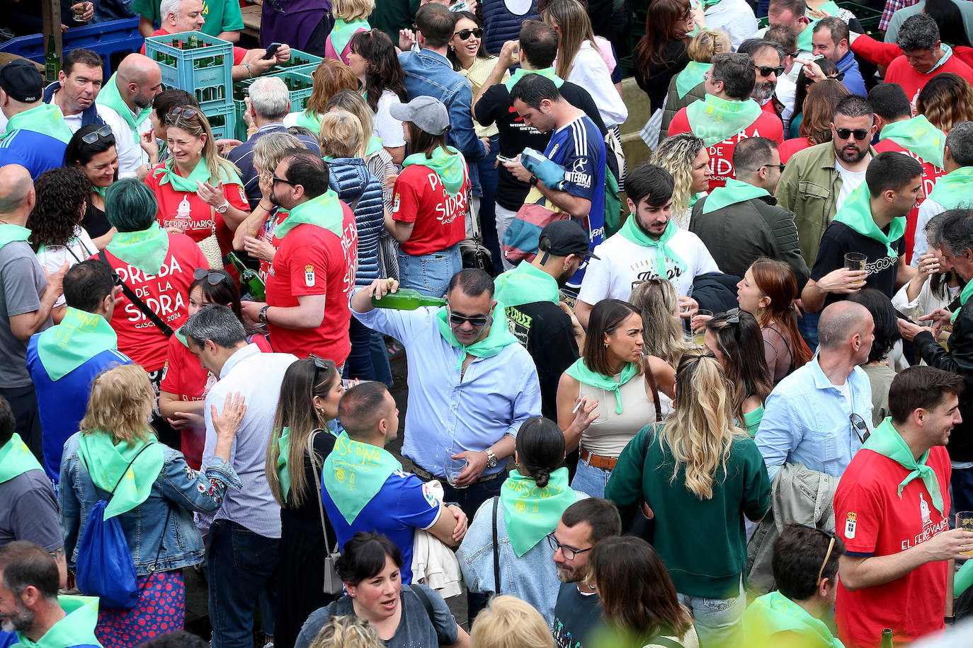 La XXIV edición de la &#039;Preba de la sidra de Gascona&#039; en Oviedo