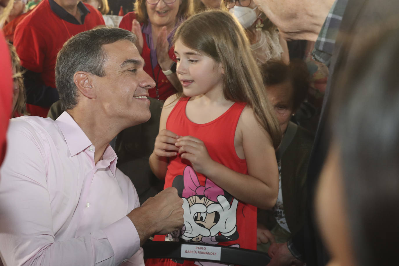 Así ha sido el mitin de Pedro Sánchez en Gijón