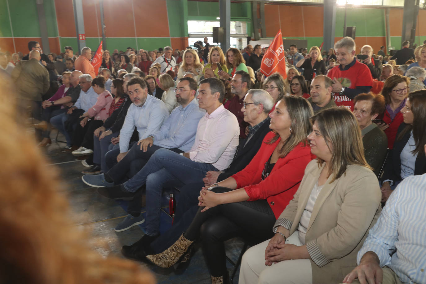 Así ha sido el mitin de Pedro Sánchez en Gijón