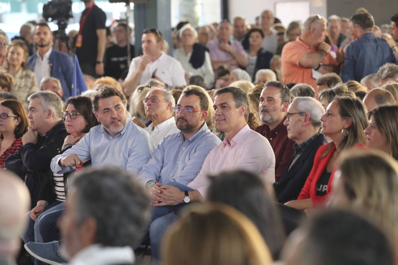 Así ha sido el mitin de Pedro Sánchez en Gijón