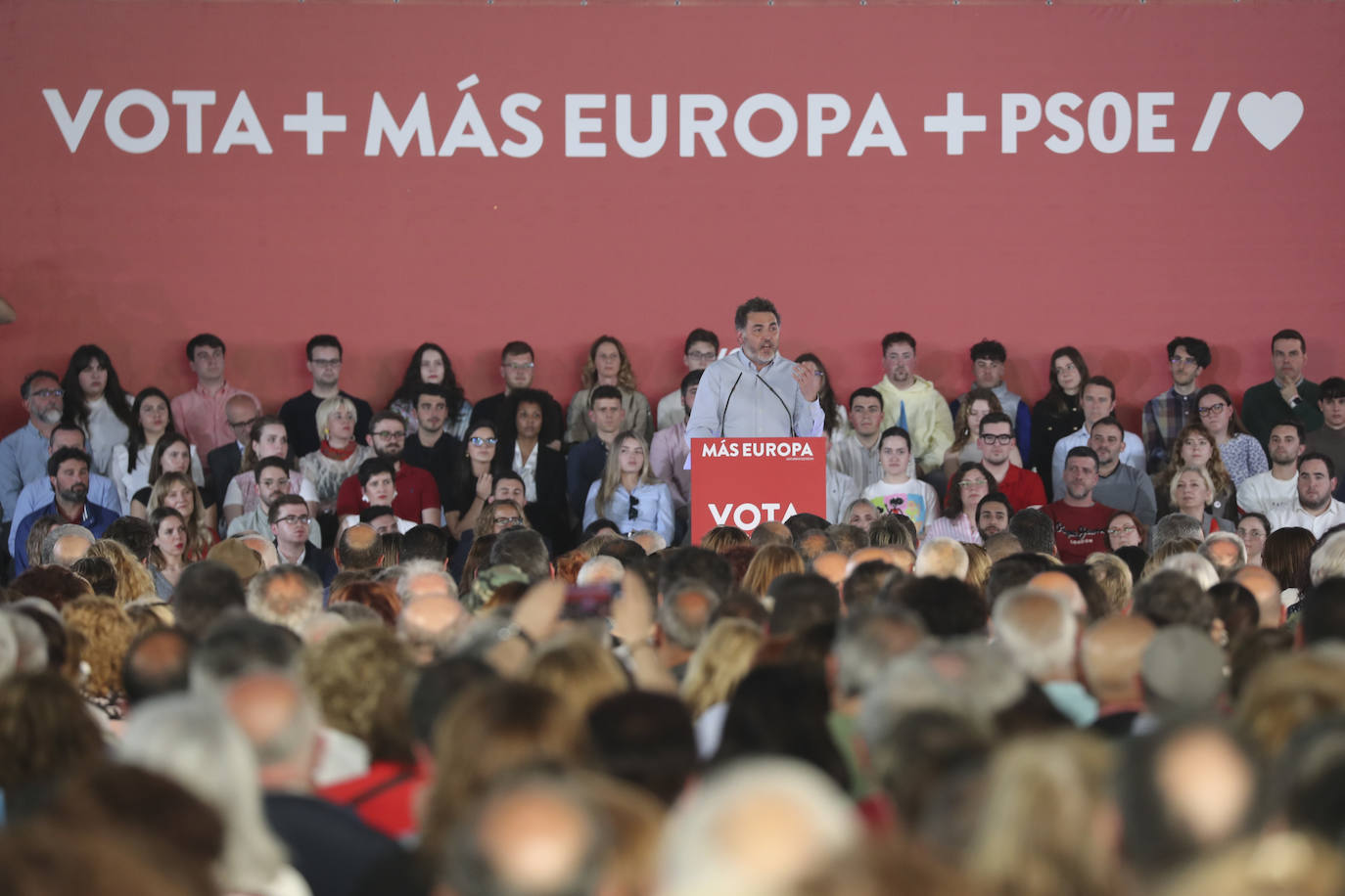 Así ha sido el mitin de Pedro Sánchez en Gijón