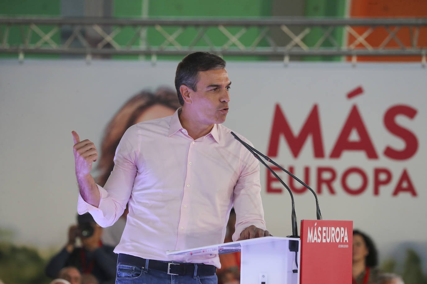 Así ha sido el mitin de Pedro Sánchez en Gijón