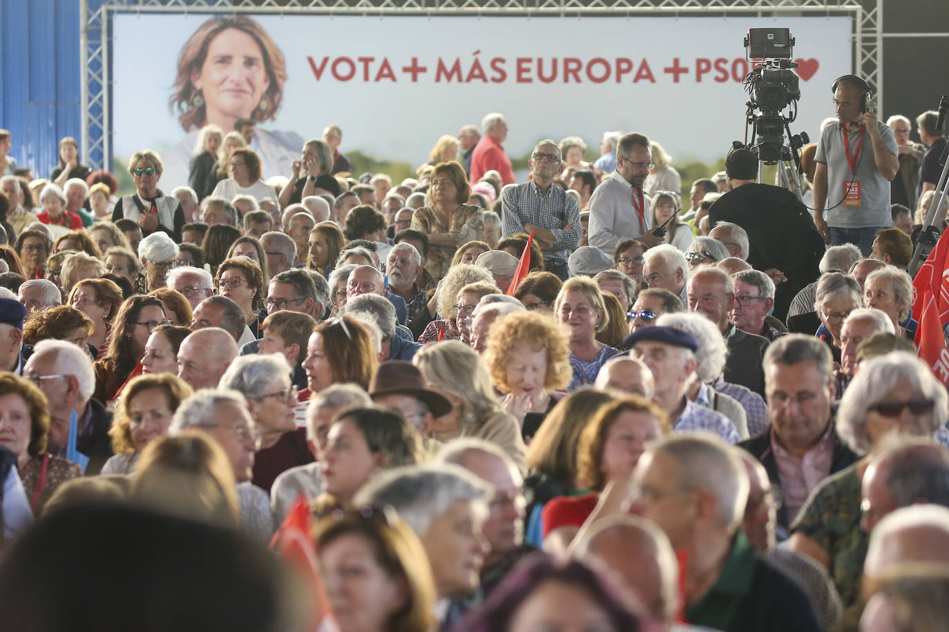 Así ha sido el mitin de Pedro Sánchez en Gijón