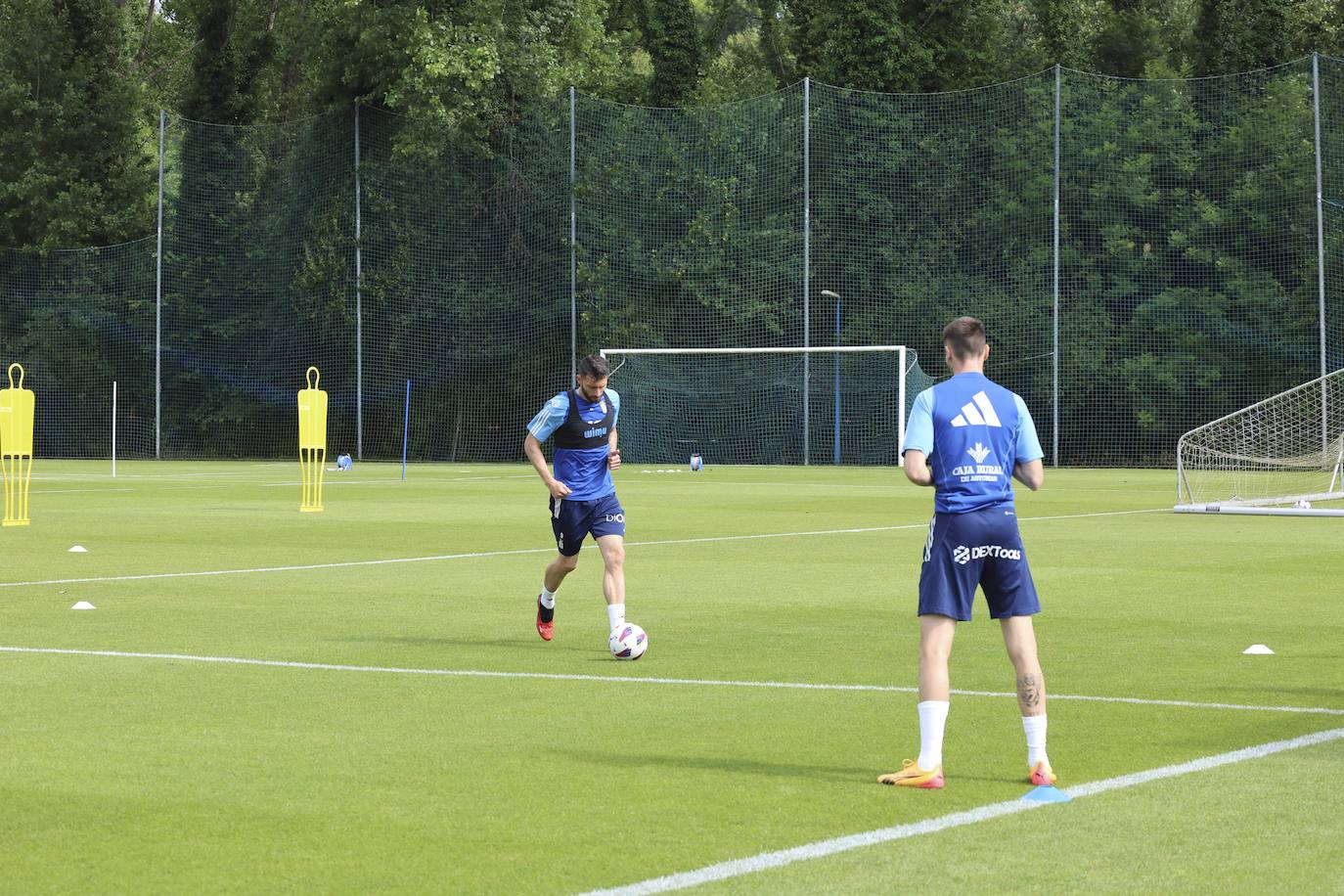 Así ha sido el primer entrenamiento del Oviedo para preparar el &#039;play off&#039; de ascenso