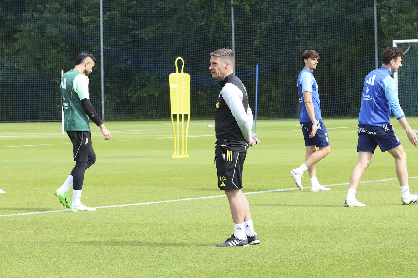 Así ha sido el primer entrenamiento del Oviedo para preparar el &#039;play off&#039; de ascenso