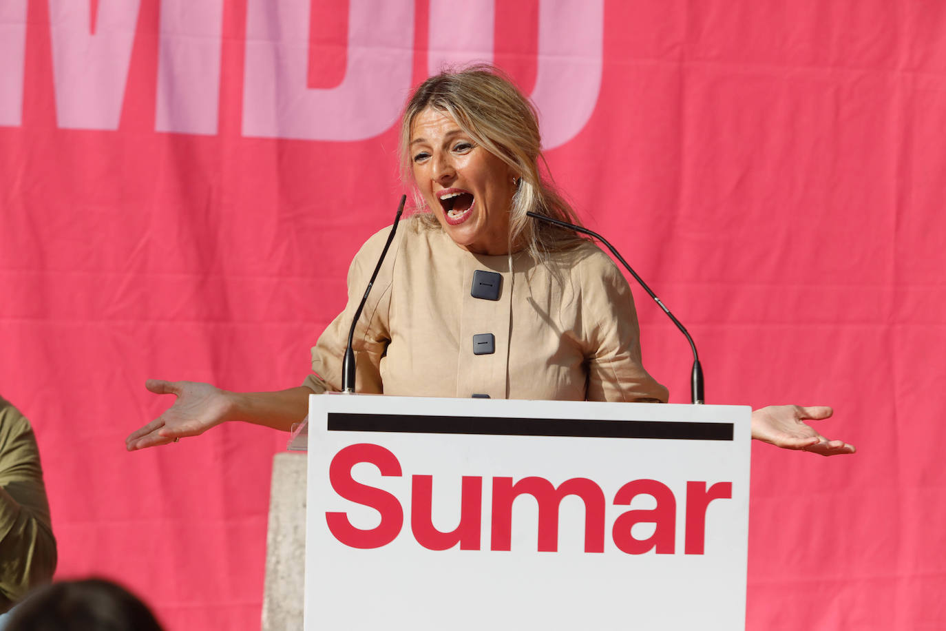 Así ha sido el mitin de Yolanda Díaz por Sumar en Gijón