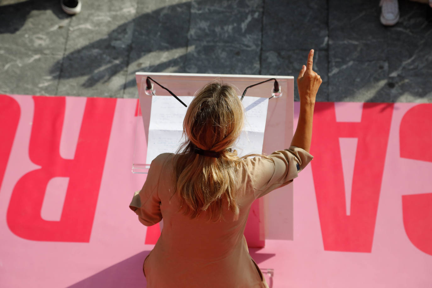 Así ha sido el mitin de Yolanda Díaz por Sumar en Gijón