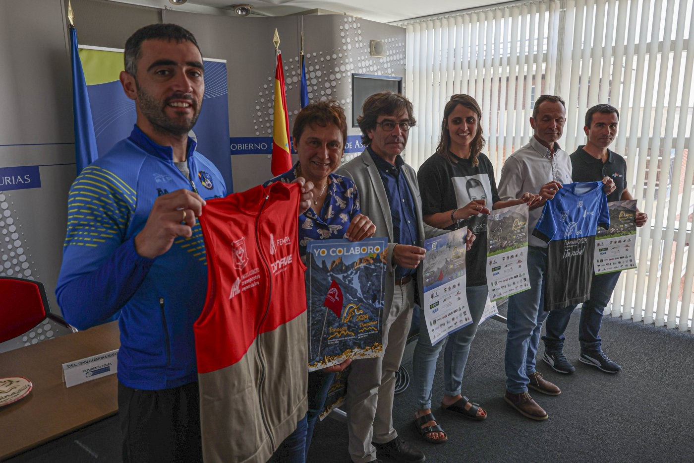 La presentación de la prueba tuvo lugar ayer, en la Dirección General de Deportes.