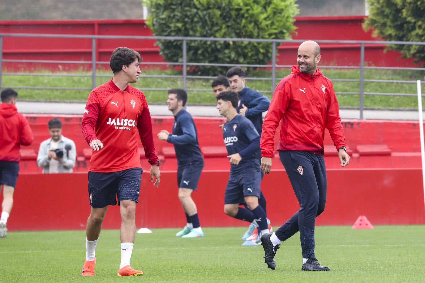 Entrenamiento del Sporting (5/06/2024)