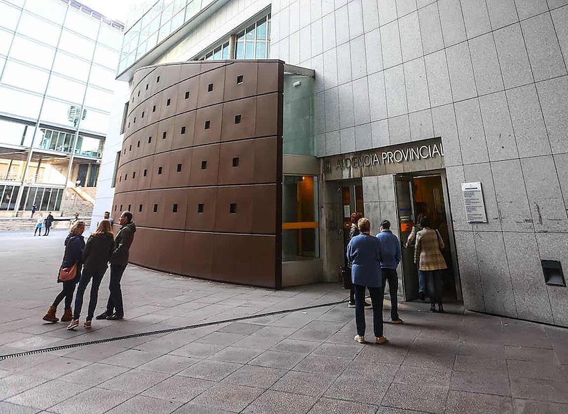 El Palacio de Justicia.