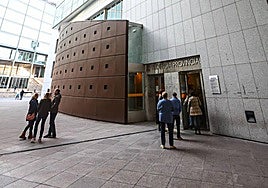 El Palacio de Justicia.